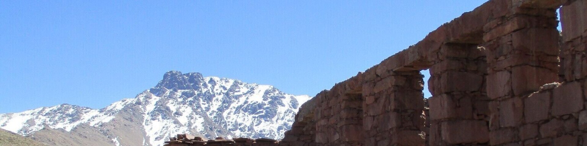 Before these homes fell into ruin, they had magnificent views of the High Atlas Mountains, and a lake that is to the right of this shot.
They are now used during the summer by sheepherders while they graze their flocks.
https://davenotravels.blog