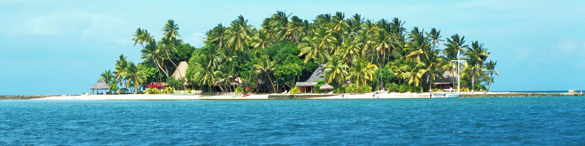 Toberua Island Resort Covering Tiny Fijian Island