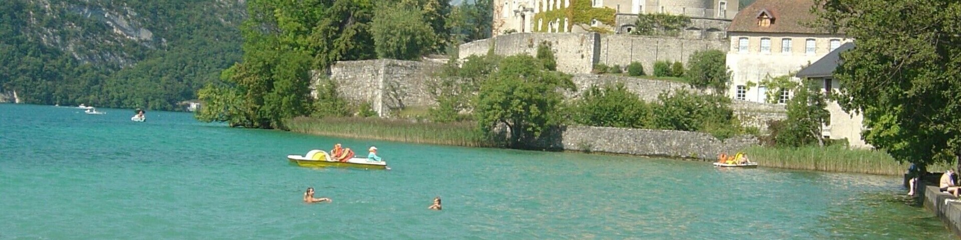 plage de duingt. Lac d'Annecy