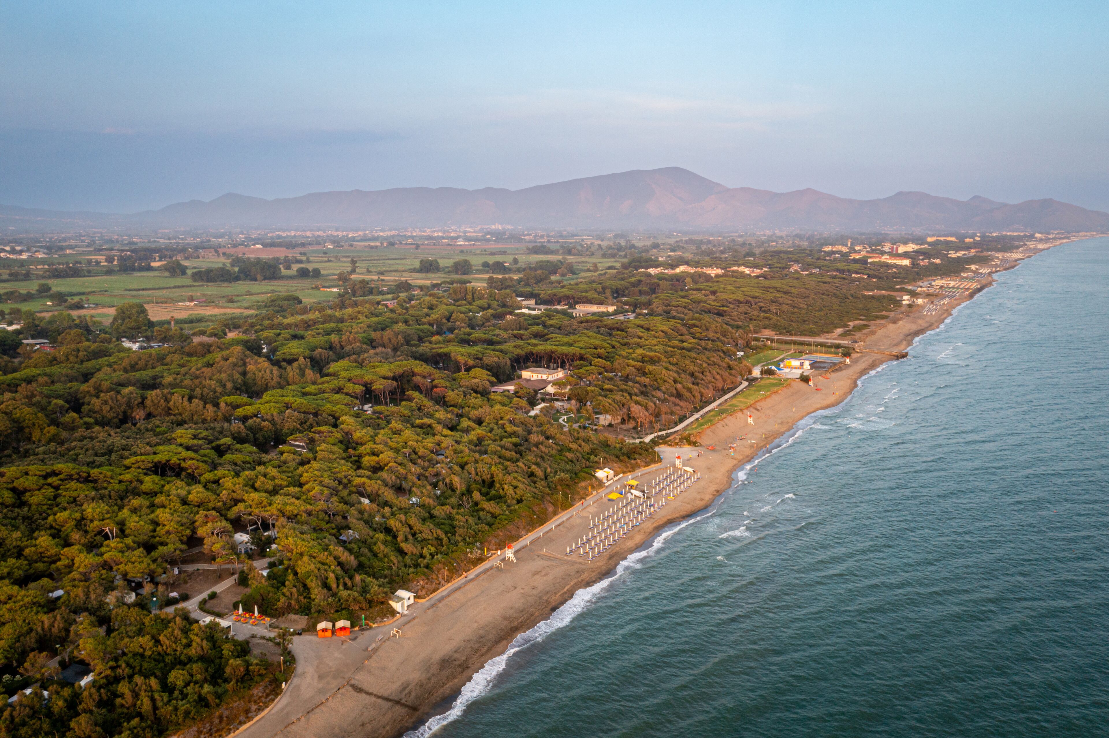 Baia Domizia in the region of Campania, Italy.