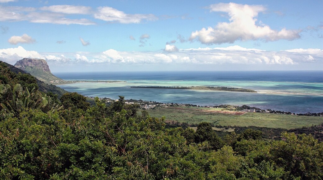Le Morne Brabant on the left .