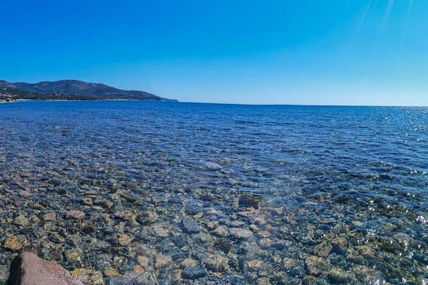 Marina di Capitana beach in Sardinia, Italy