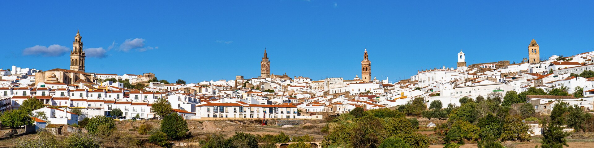 Jerez de los Caballeros, City at Badajoz, Extremadura in Spain