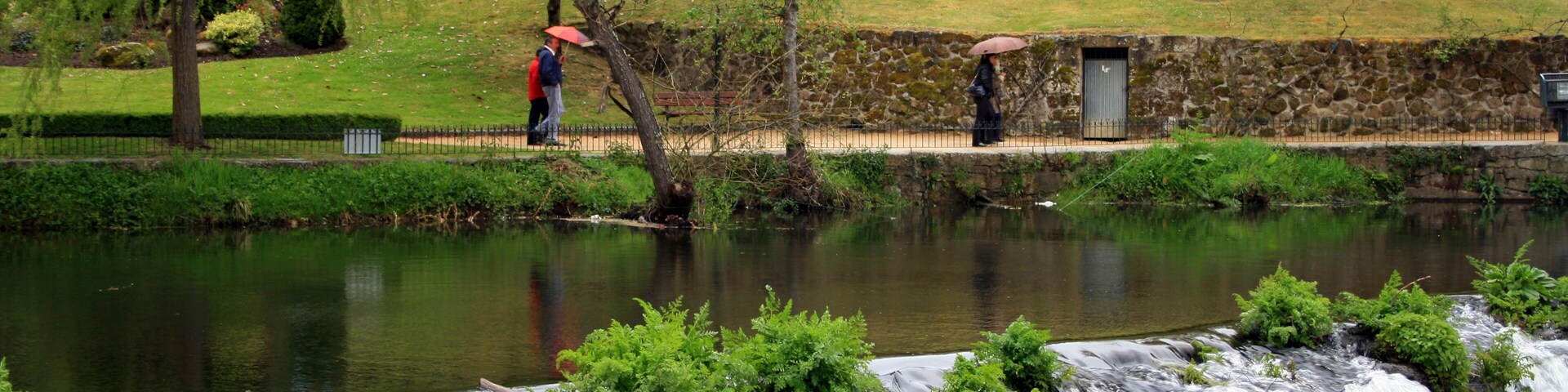 Arnoia river in Allariz, Ourense.