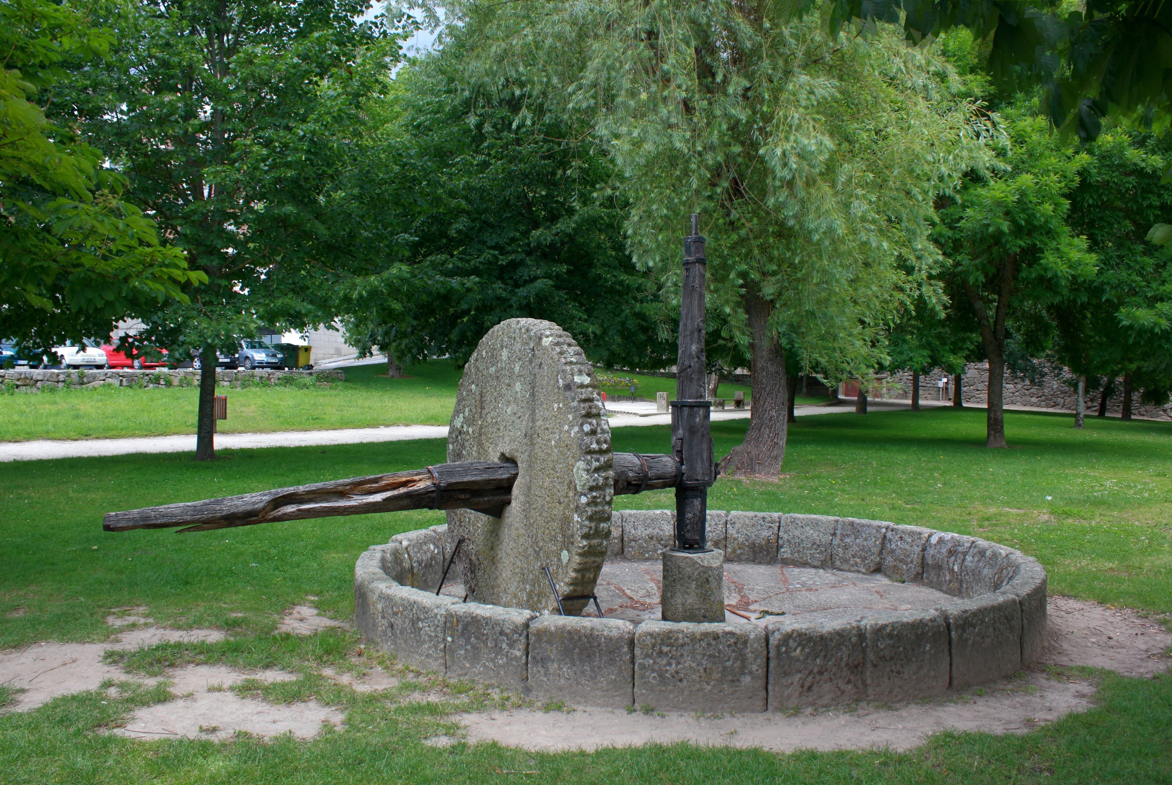 Gear of a mill in Allariz, Galicia, Spain.