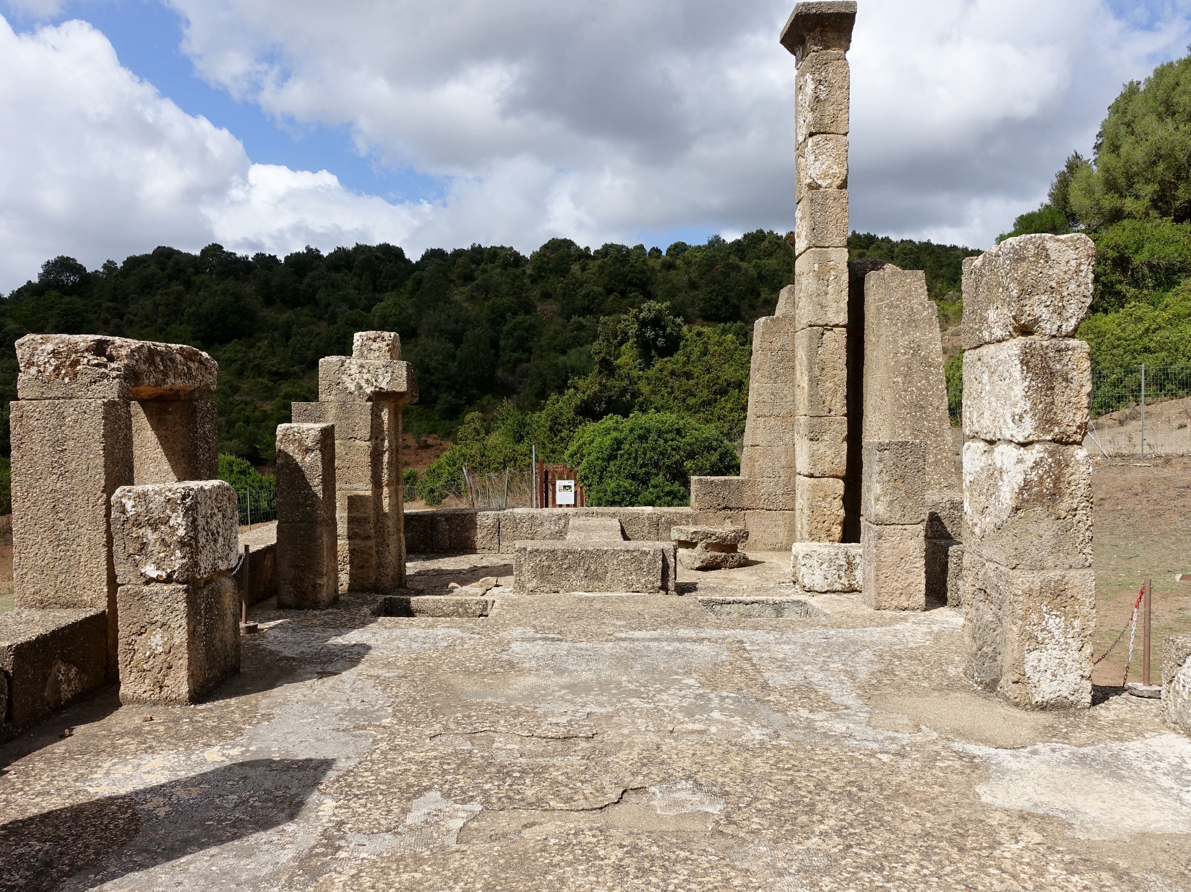 Römischer Tempel von Antas (Tempio di Antas), Gemeinde Fluminimaggiore, Sardinien, Italien