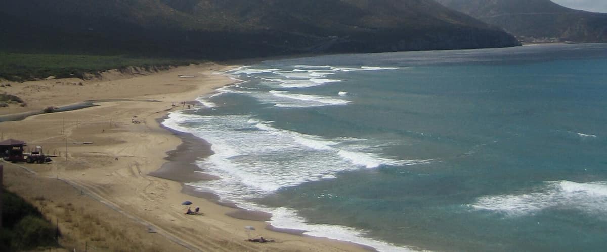 Portixeddu beach, West Sardinia, Italy