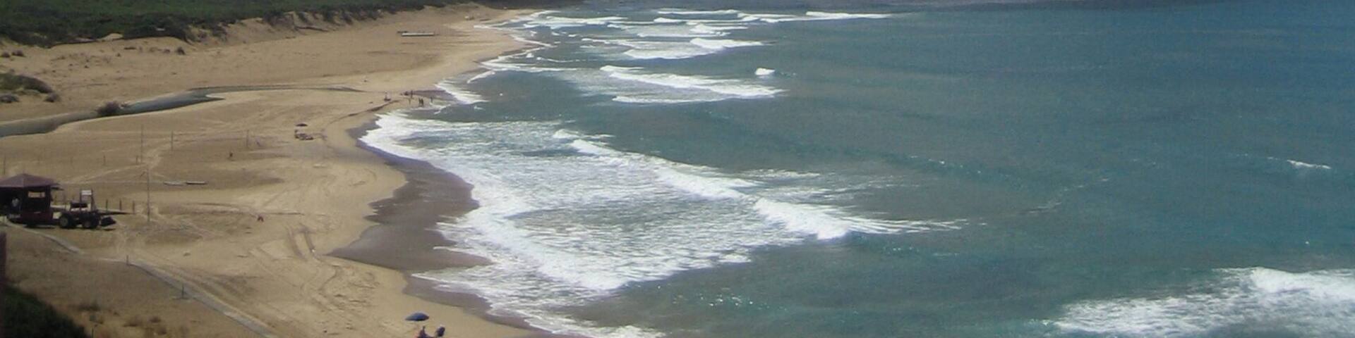 Portixeddu beach, West Sardinia, Italy
