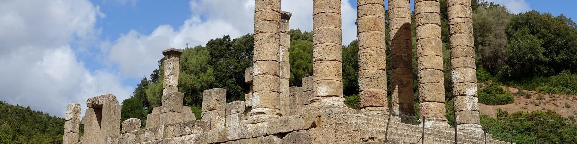 Römischer Tempel von Antas (Tempio di Antas), Gemeinde Fluminimaggiore, Sardinien, Italien