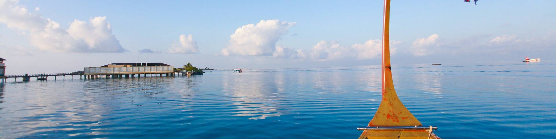 Caption---- Paradise at Velavaru, Maldives