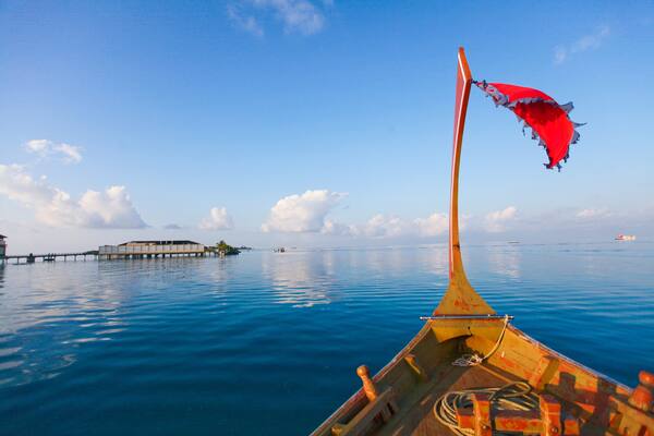Caption---- Paradise at Velavaru, Maldives