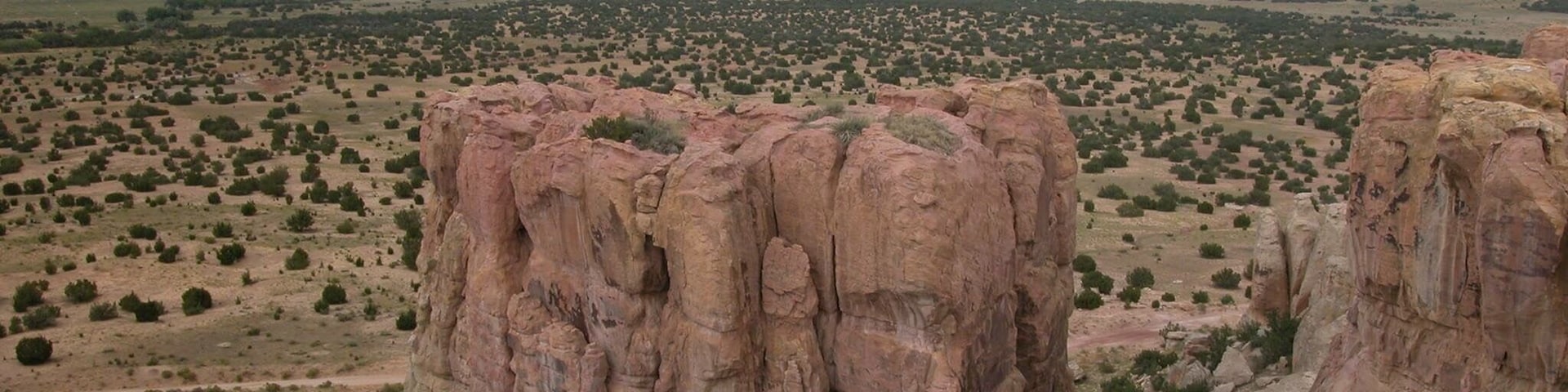 Skip the casino and see the real Sky City. This Mesa was photographed from Acoma Pueblo.