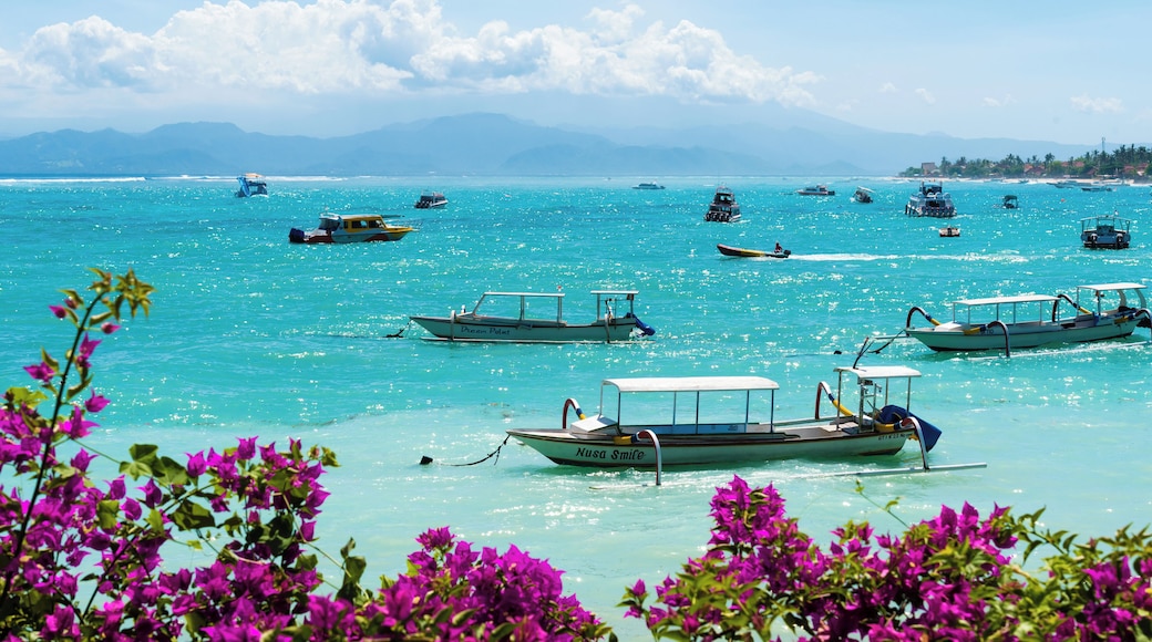 Lembongan tropical island, one of popular attractions in Bali, Indonesia
