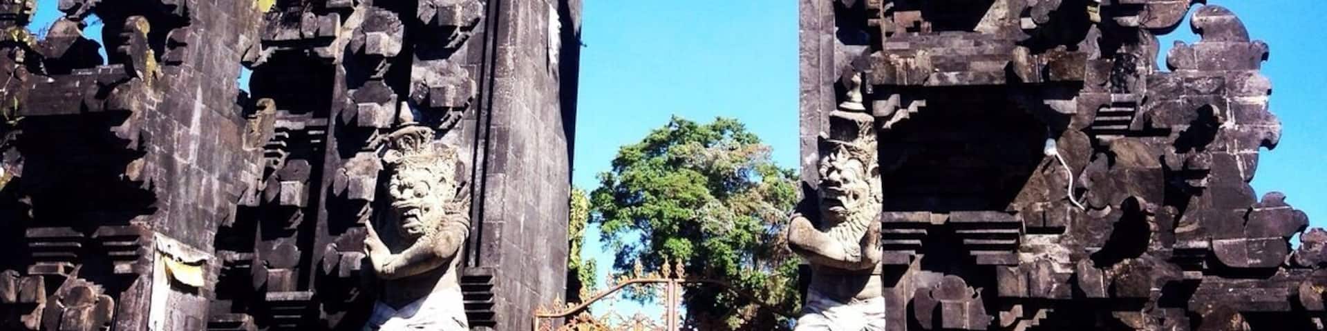 This is one of old Temple in Ubud... Its more fun to visited during cycling...