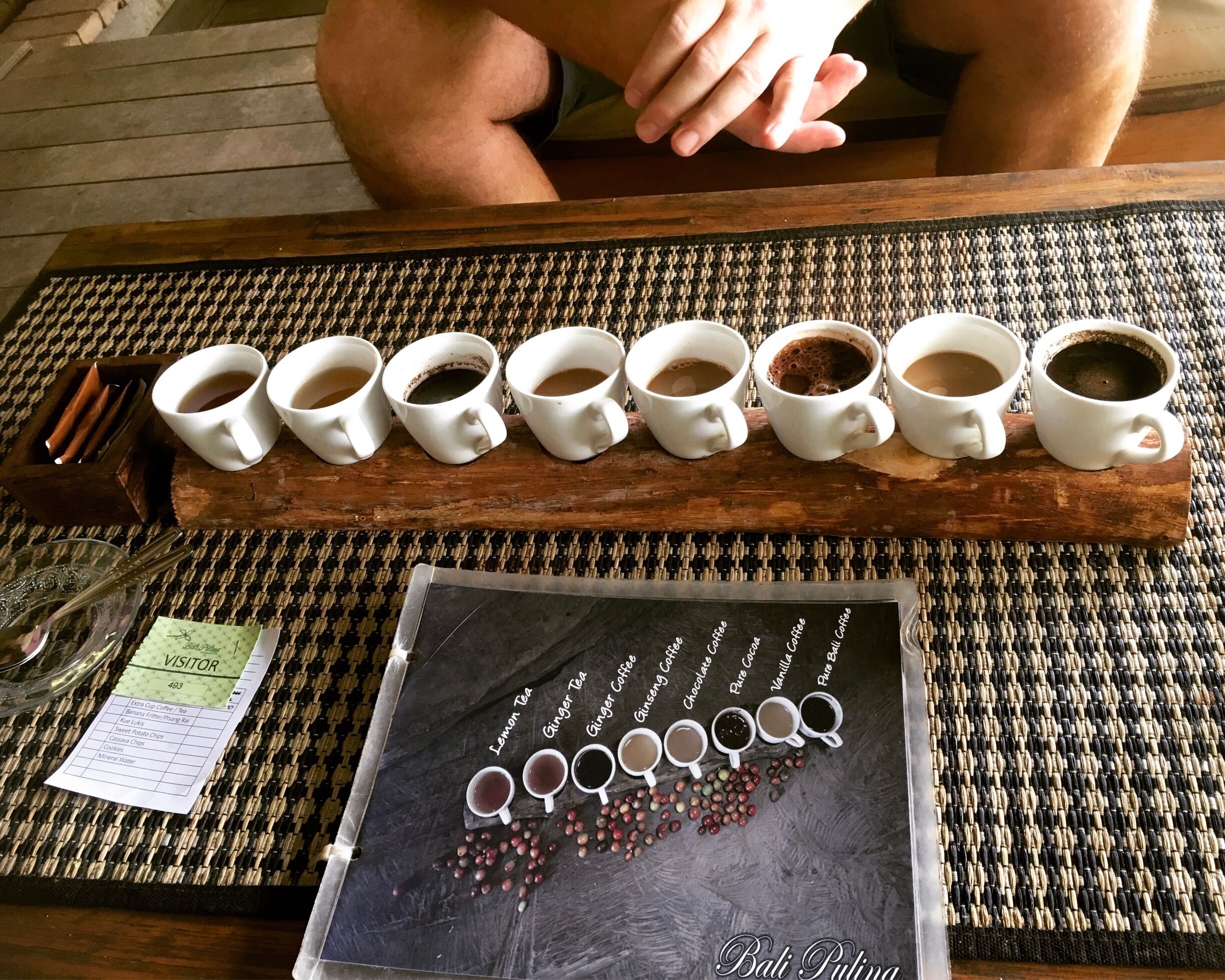 Got the privilege to try the prized and pricey Lewak coffee at the plantation plus a great coffee degustation. A must do if in the region