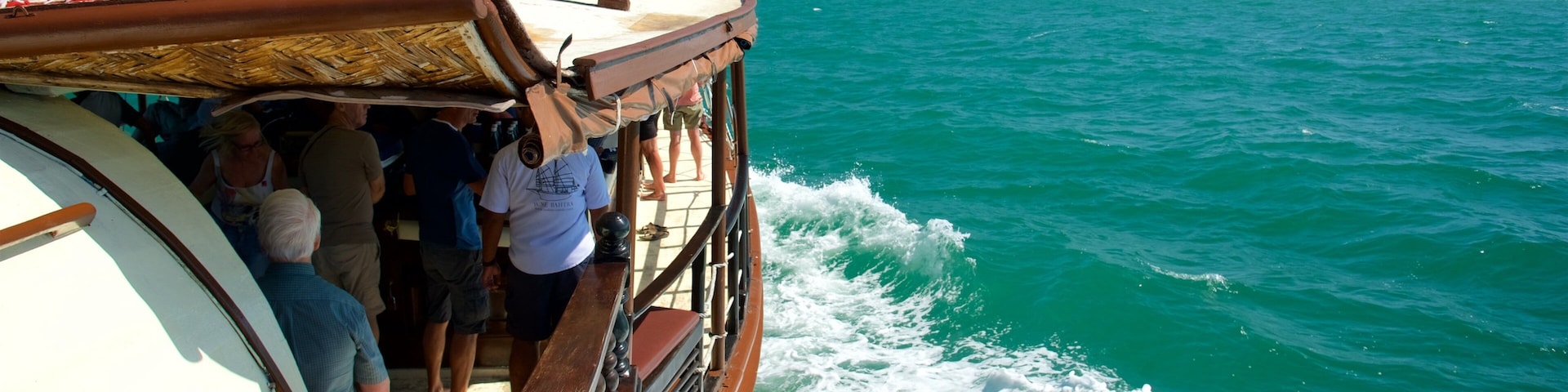 South Thailand featuring general coastal views and boating as well as a small group of people
