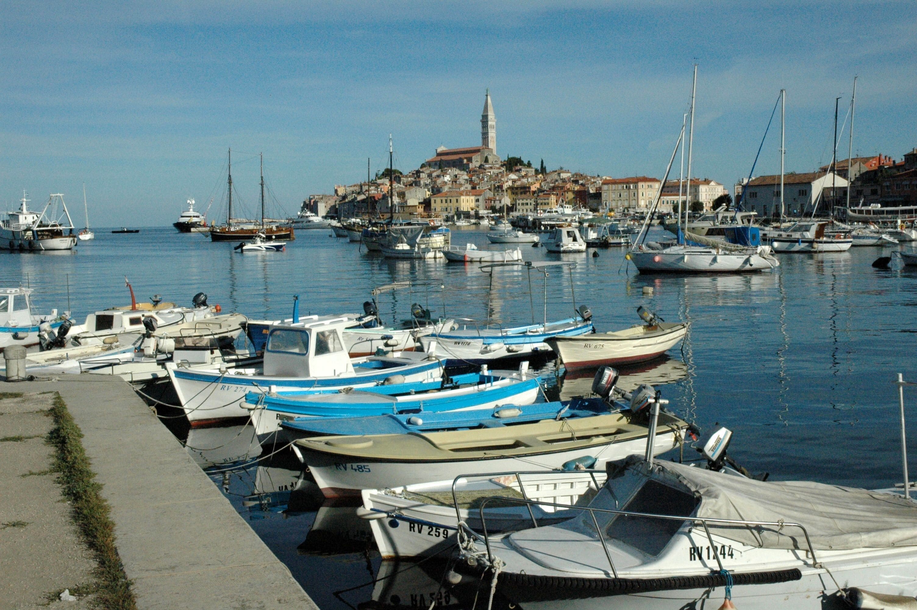 One of Europe's best kept secrets, Rovinj is a beautiful city perched on an island point of a beautiful bay.