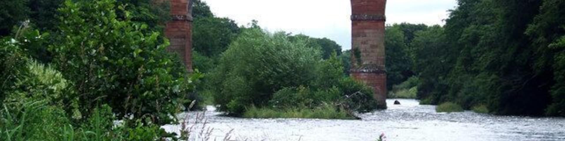 Wetheral Aqueduct over River Eden