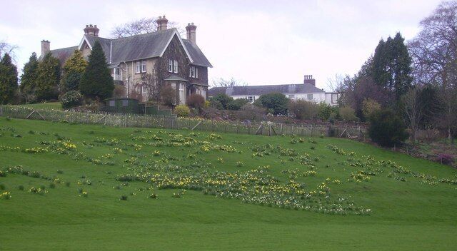 Wetheral From the Churchyard looking up towards the village