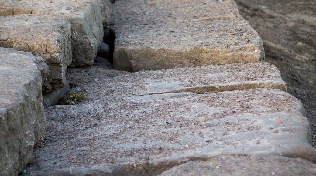 off the causeway right at the boat launch