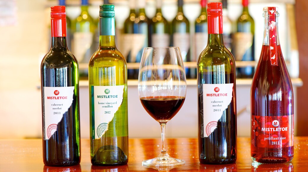 New England which includes drinks or beverages, signage and interior views