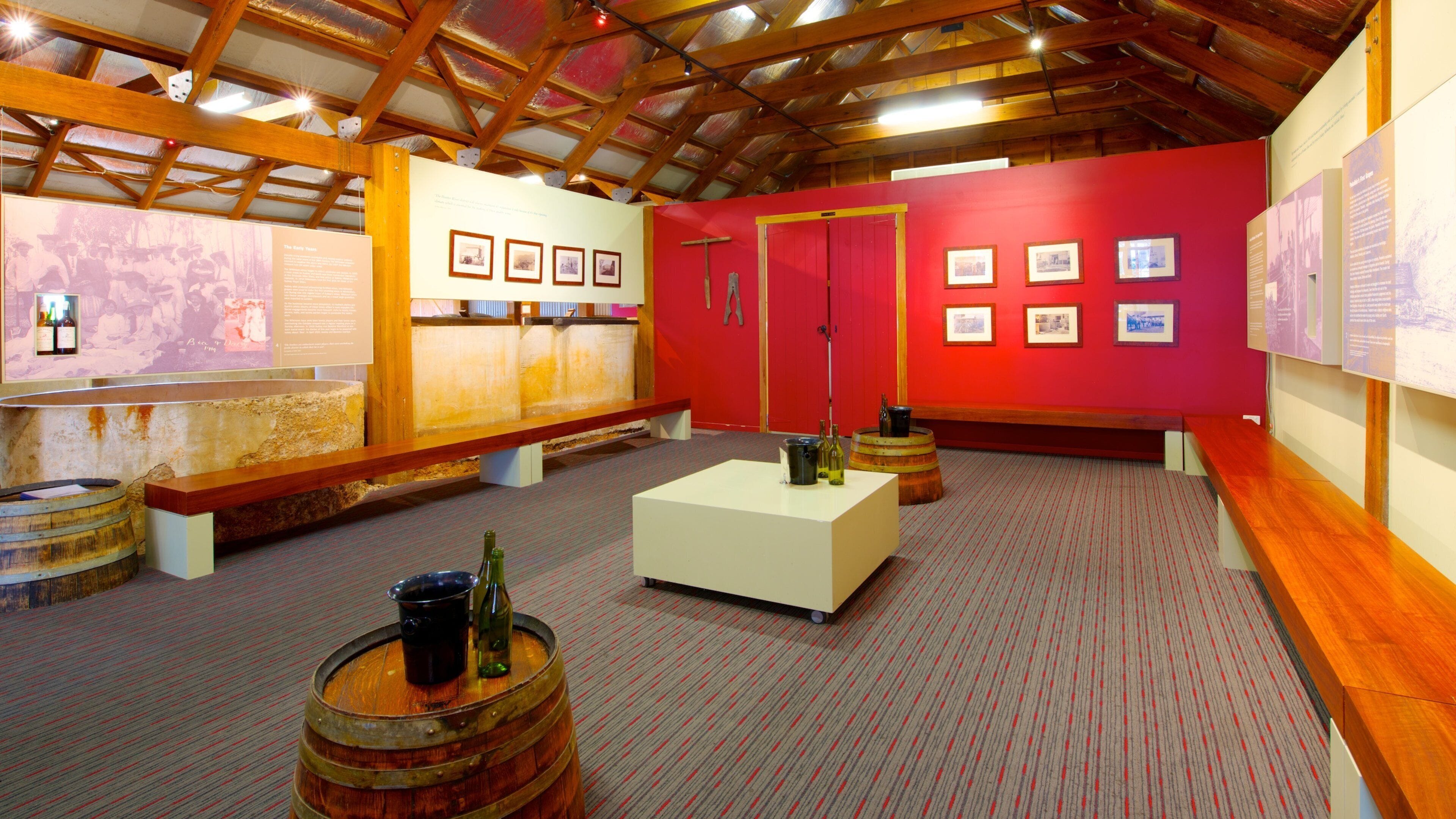 New England showing interior views