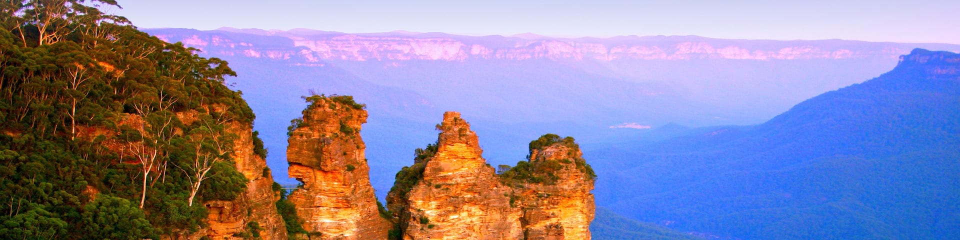 The Blue Mountains National Park is a national park in New South Wales, Australia; Shutterstock ID 5347477