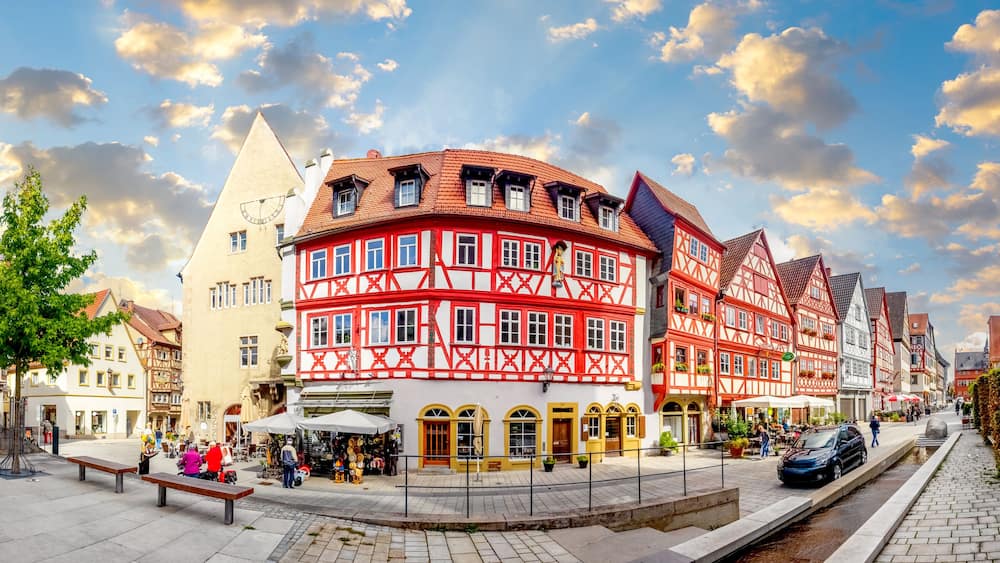 Altstadt, Ochsenfurt, Bayern, Deutschland