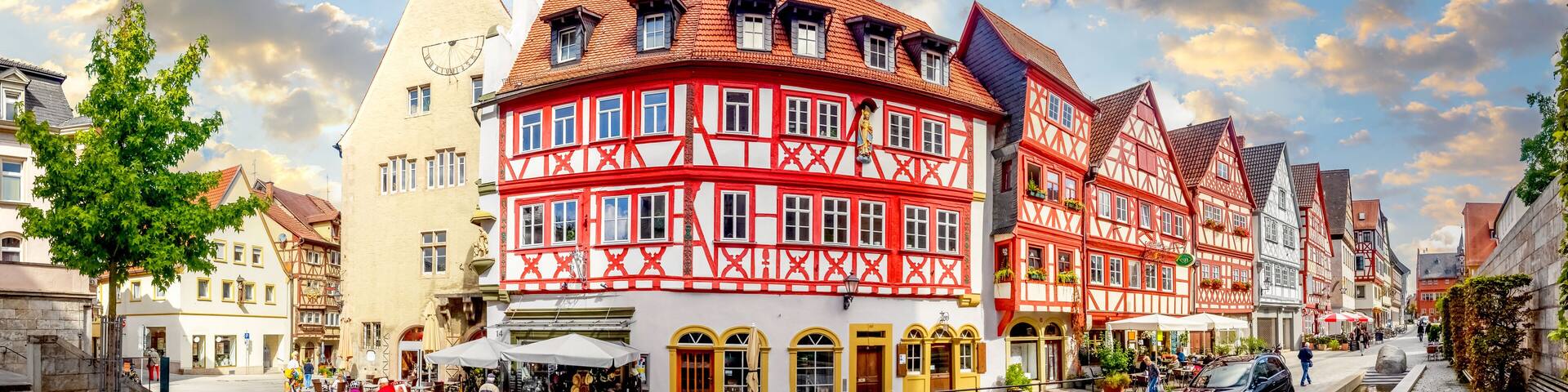 Altstadt, Ochsenfurt, Bayern, Deutschland