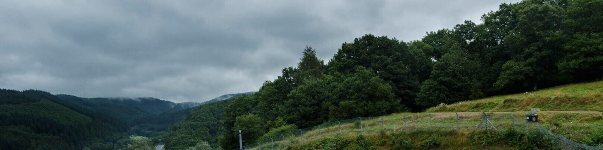 One of the nicest parts of the Nordschleife circuit.