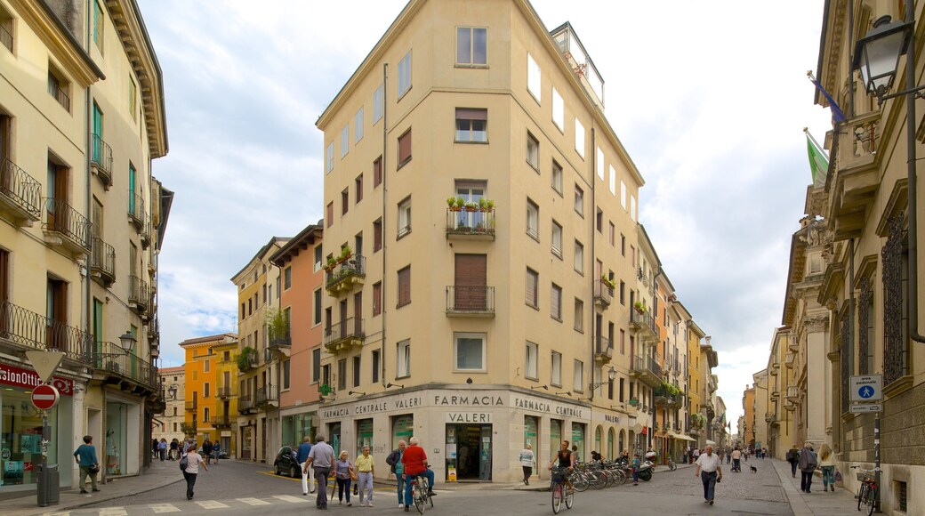 Vicenza som viser gatescener