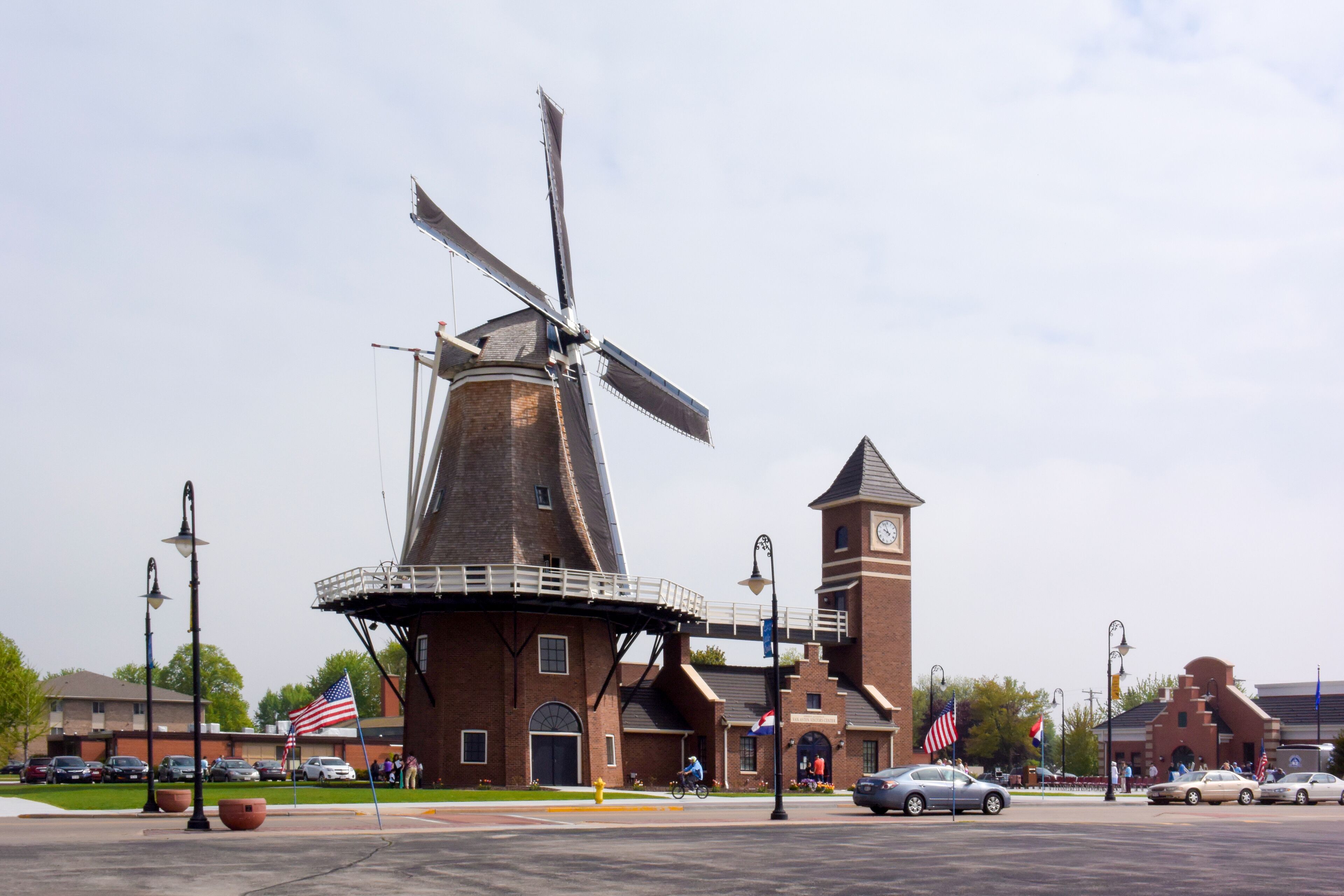 The Little Chute Authentic, Fully Functioning, Dutch Windmill At Little Chute, Wisconsin