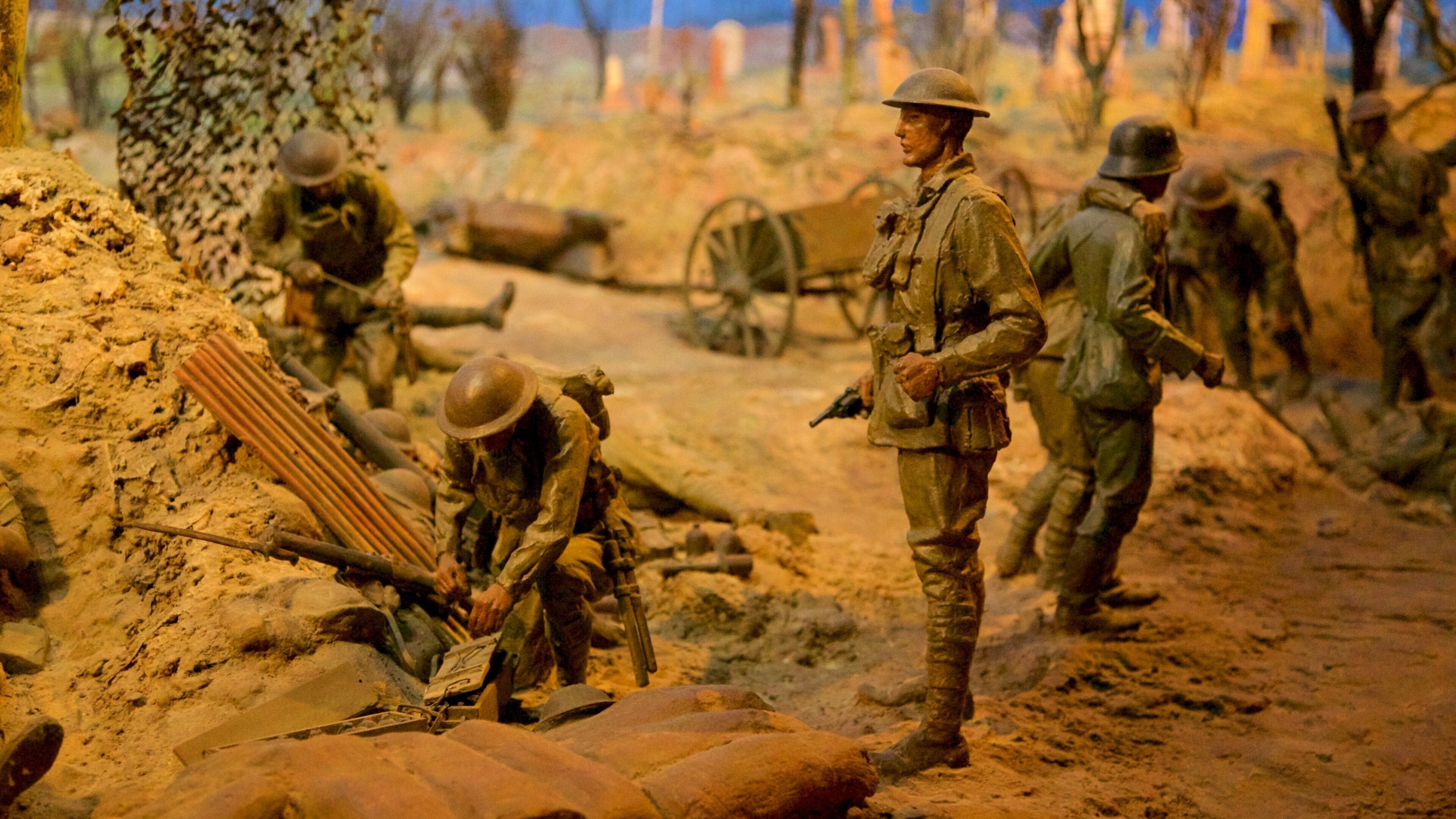 Canberra que incluye artículos militares