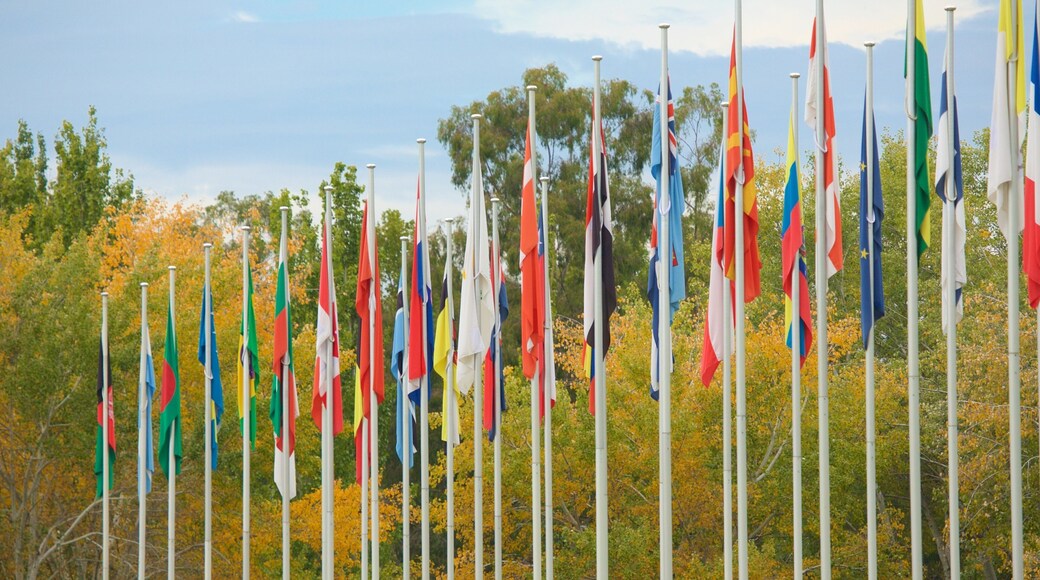 Australian Capital Territory fasiliteter samt varmluftsballong og hage