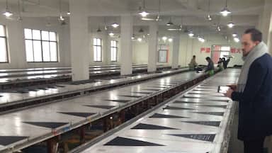 Visiting the factory producing umbrellas for my business. This city is known for having more than 1000 umbrella factories! Yes 1000