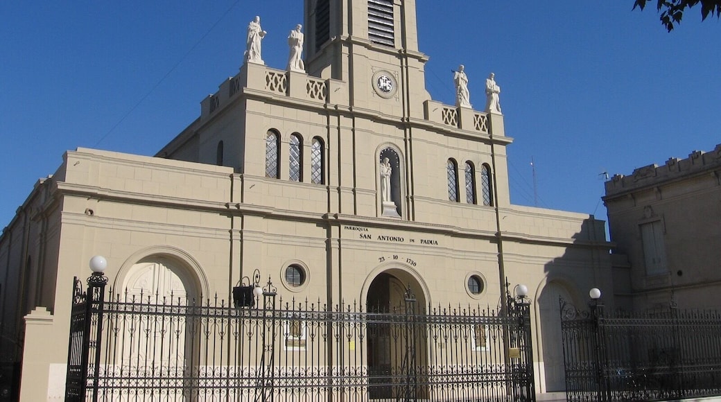 In many cities at South America you can find central plazas with beautiful churches and government houses