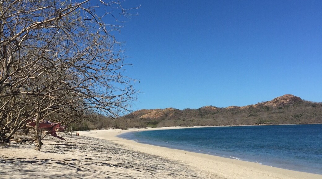 Great view but rough surf and beach