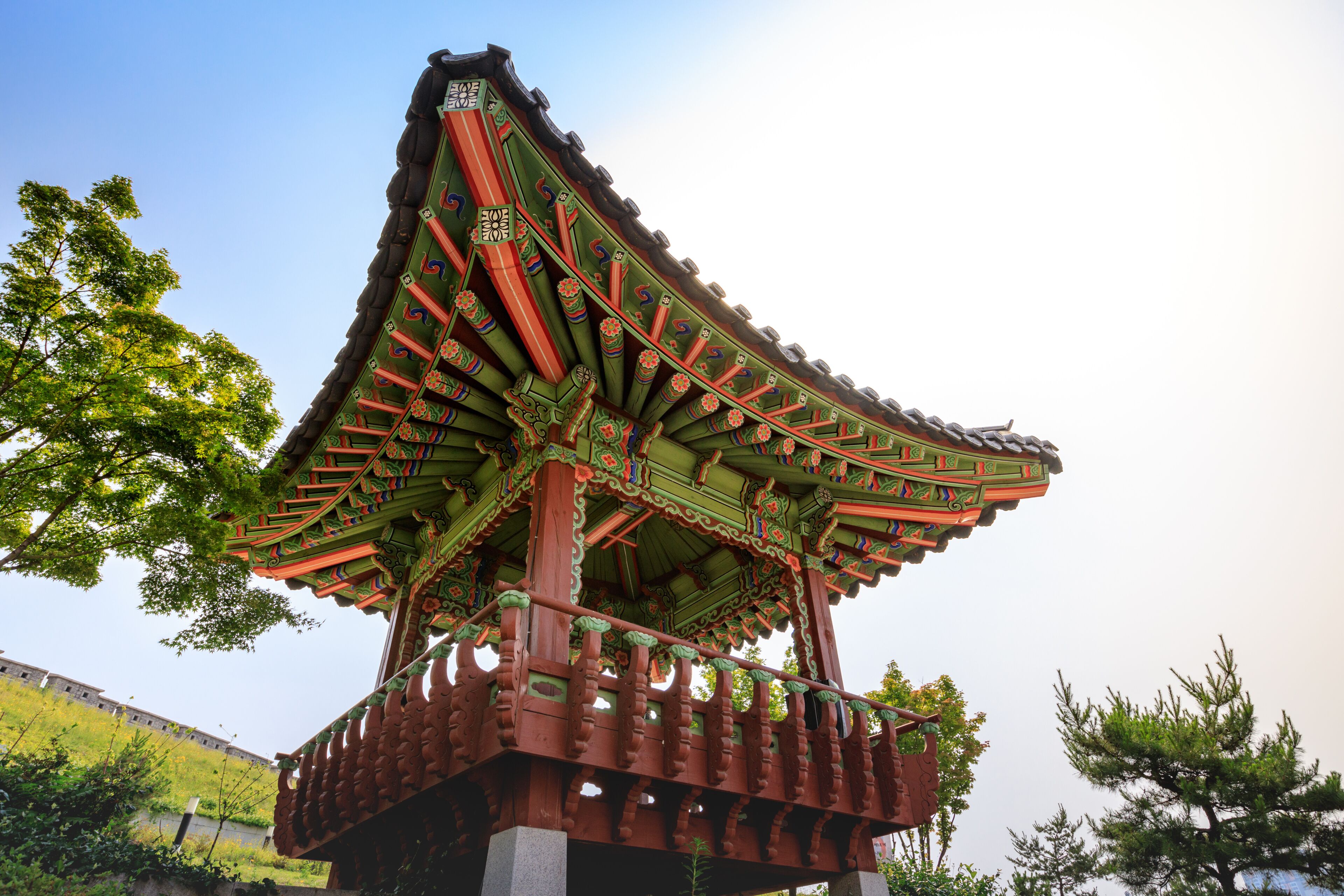 Dongdaemun Seonggwak Park in Dongdaemun district on Jun 18, 2017 in Seoul city, South Korea