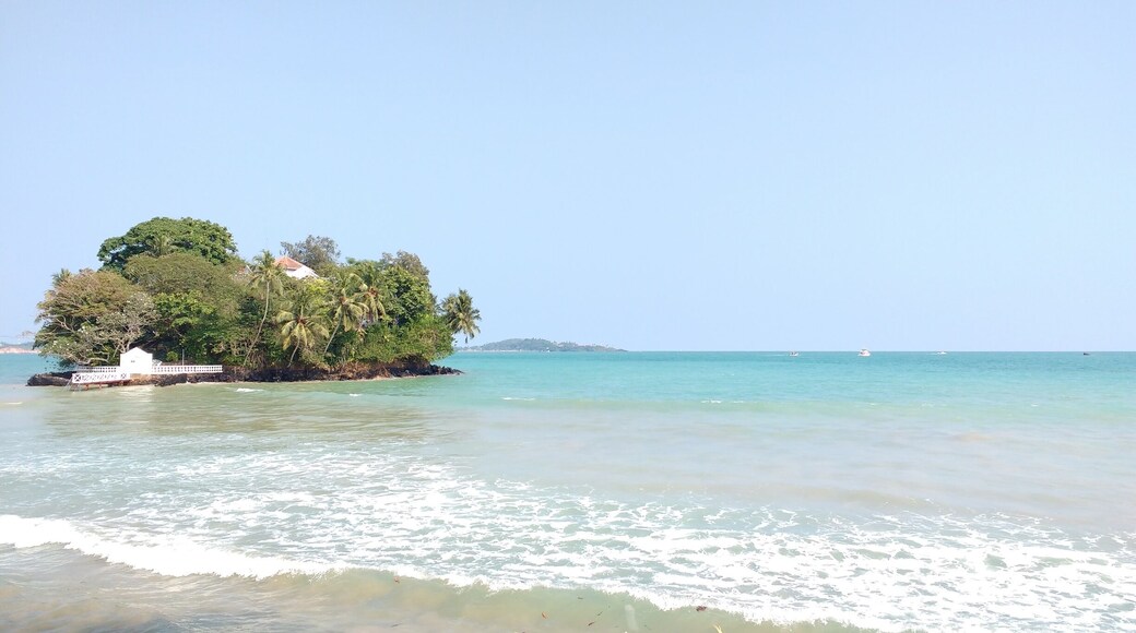 How pretty is the water? Gorgeous clean beaches. #srilanka #beachlove #weligama