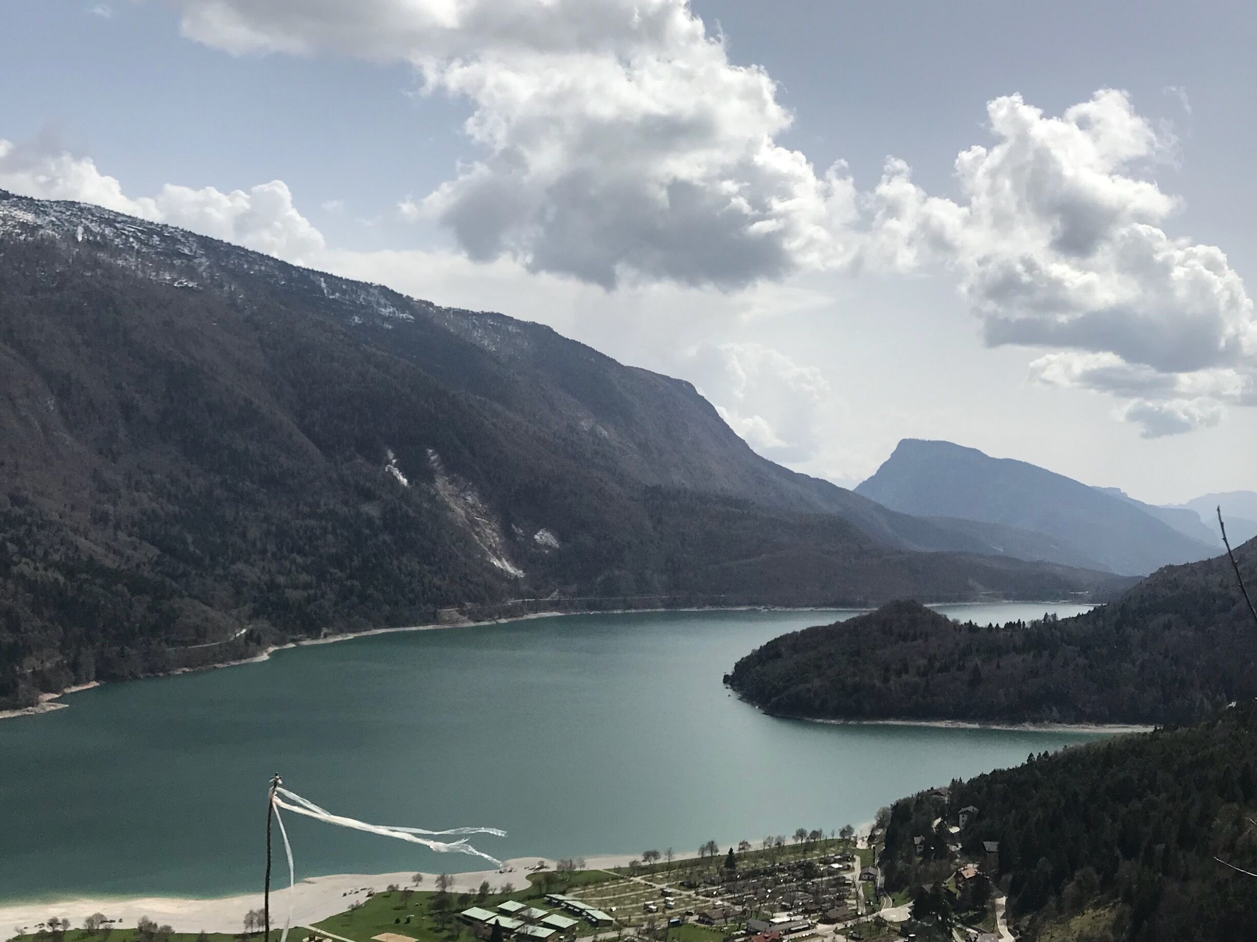 View of the lake from dolomite!!!