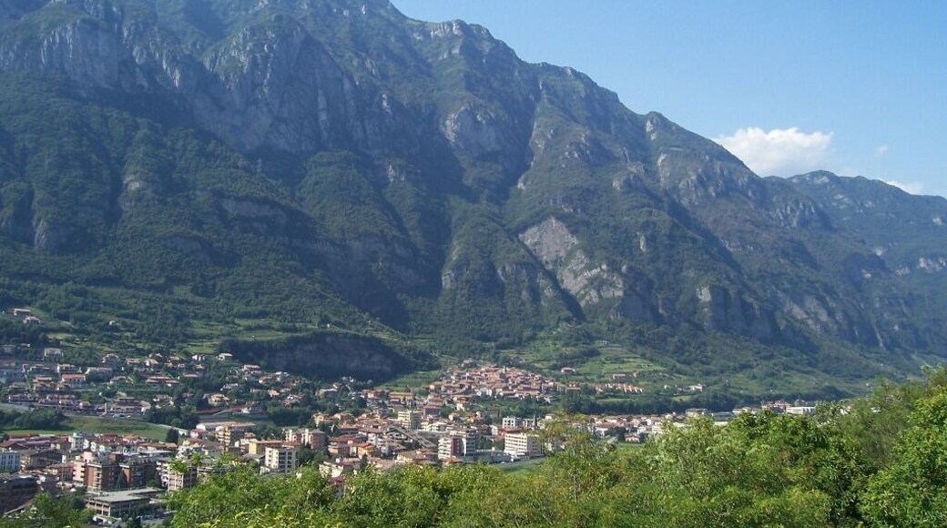 Panorama. Erbanno, Val Camonica, Italia.