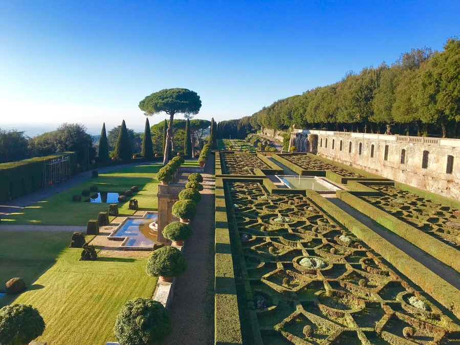 Gardens of Vatican was opened for visitors in 2016