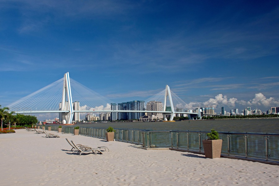 Haikou Century Bridge, Hainan Island, China