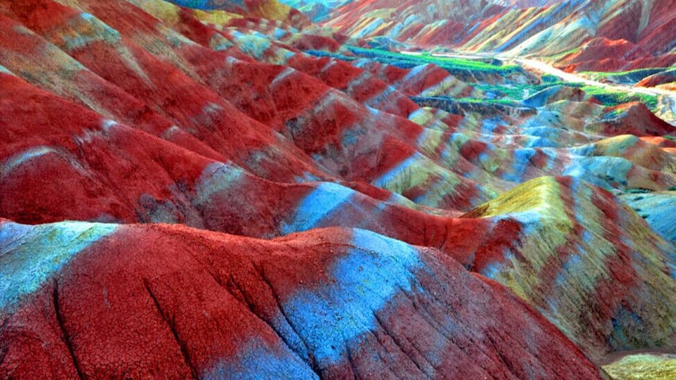 “The eye candy of Zhangye”——#Zhangye Danxia Landform Geopark,Rainbow Mountains of China.
https://twitter.com/Beautifulgx