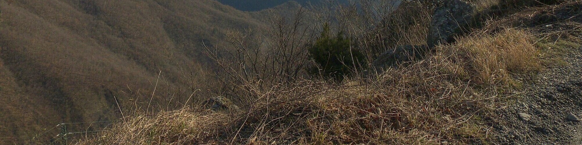 Monte Zatta, tra le nuvole