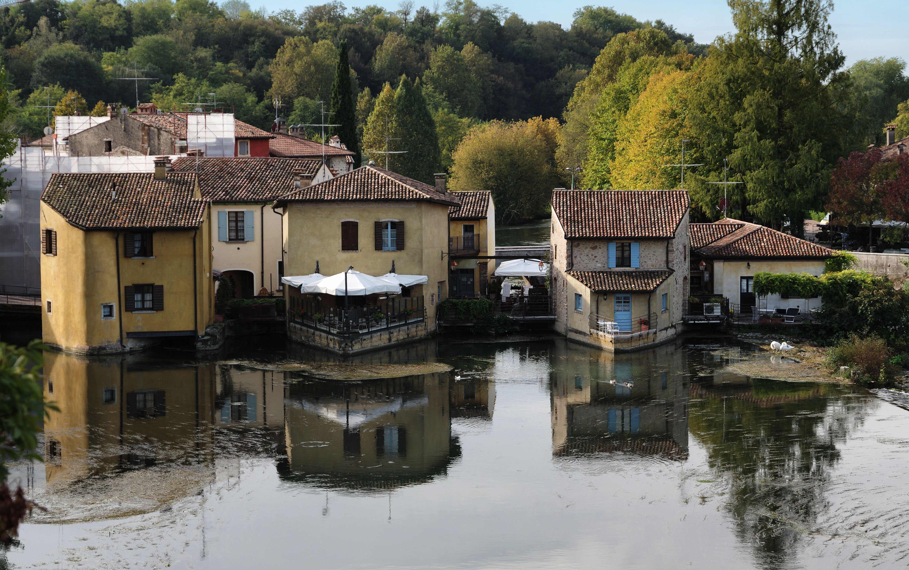 Borghetto over the Mincio, Italy