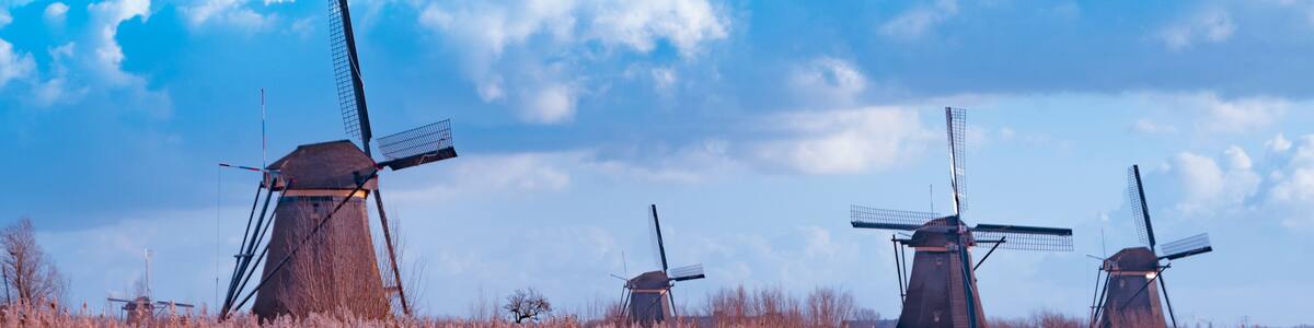 Windmill holland UNESCO World Heritage Kinderdijk