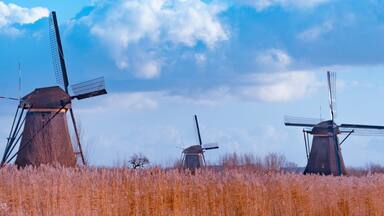Windmill holland UNESCO World Heritage Kinderdijk