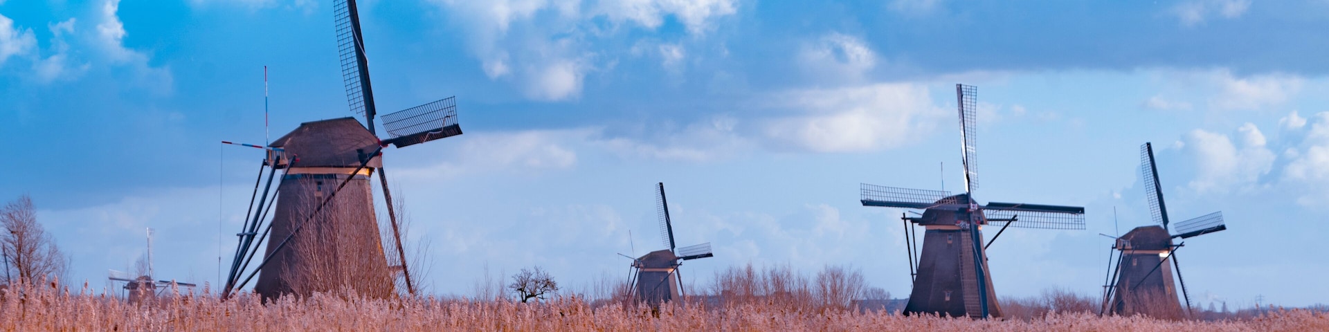 Windmill holland UNESCO World Heritage Kinderdijk