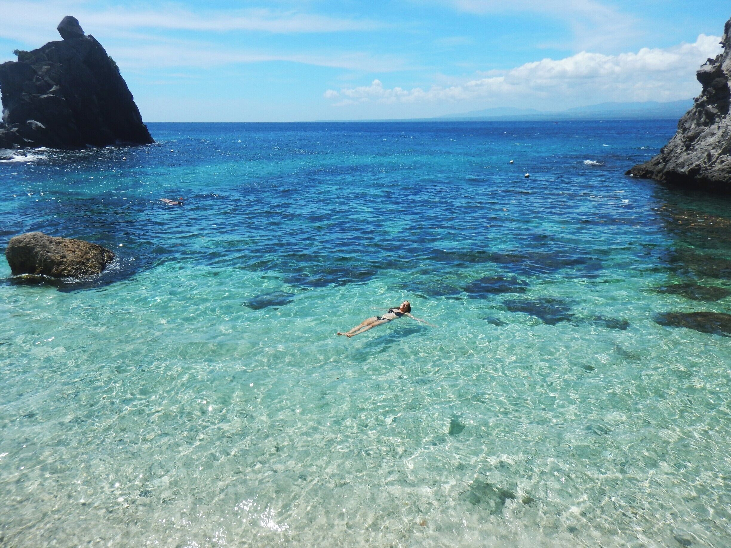 Floating around in the water @ Apo Island. 